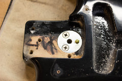 1974 Fender Stratocaster Custom Color Black ~Video Of Guitar~