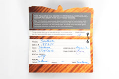 2013 PRS Paul Reed Smith Santana Black Gold Wrap 10 Top