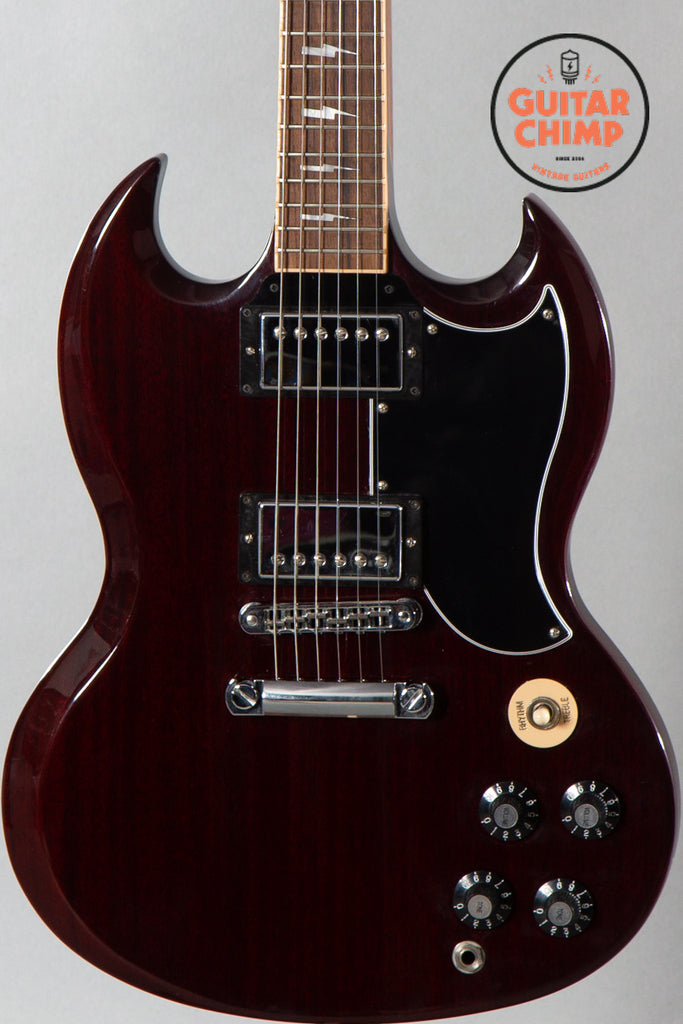 2013 Gibson SG Angus Young Signature "Thunderstruck" Aged Cherry