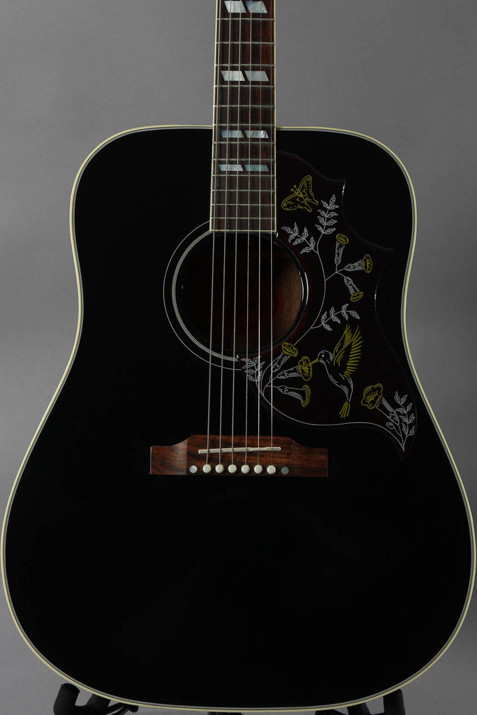 2019 Gibson Hummingbird Acoustic Guitar Ebony Black