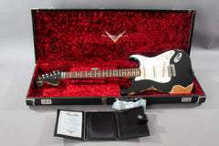 2020 Fender Custom Shop ’69 Heavy Relic Stratocaster Black ~Matching Headstock~
