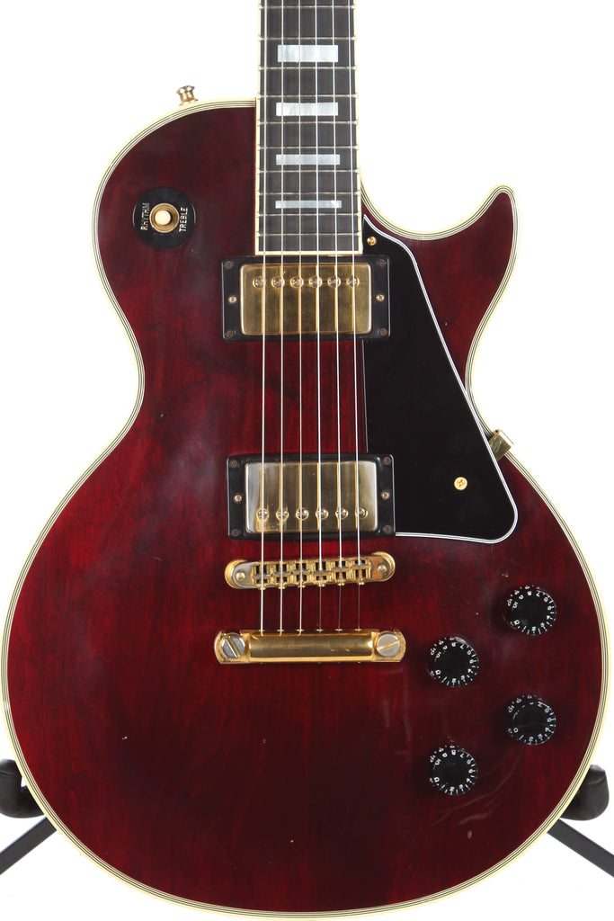1991 Gibson Les Paul Custom Wine Red -EBONY FINGERBOARD-