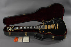 2001 Gibson Custom Shop Historic Les Paul Custom '57 Reissue 3 Pick-up Black Beauty