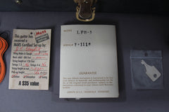 2001 Gibson Custom Shop Historic Les Paul Custom '57 Reissue 3 Pick-up Black Beauty