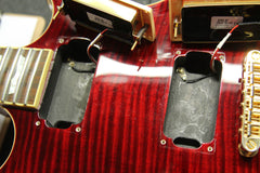 2012 ESP KH-DC Kirk Hammett Signature Metallica See Thru Black Cherry