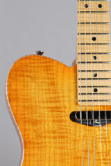 2012 Fender American Select Telecaster Carved Maple Top Amber Tele