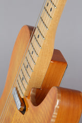 2012 Fender American Select Telecaster Carved Maple Top Amber Tele