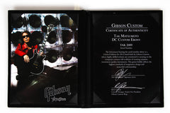 2012 Gibson Custom Shop Les Paul Custom Shop Tak Matsumoto Signature Doublecut Ebony