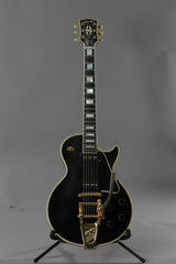 2009 Gibson Custom Shop Historic '54 Reissue Les Paul Custom Black Beauty With Bigsby