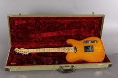 2012 Fender American Select Telecaster Carved Maple Top Amber Tele