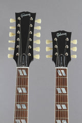 2008 Gibson Custom Shop EDS-1275 Sg Double Neck Electric Guitar Ebony Black