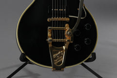 2009 Gibson Custom Shop Historic '54 Reissue Les Paul Custom Black Beauty With Bigsby