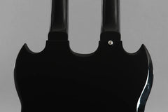 2008 Gibson Custom Shop EDS-1275 Sg Double Neck Electric Guitar Ebony Black