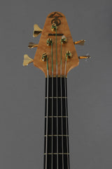 1995 Alembic Epic 5-String Bass Guitar Maple Quilt Top