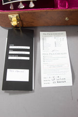 2018 Gibson Custom Shop Crimson Les Paul Ultima Burl Maple Top Trans Charcoal