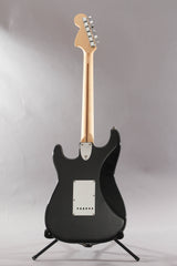 1974 Fender Stratocaster Custom Color Black ~Video Of Guitar~