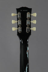 2016 Gibson Custom Shop Les Paul '60 G0 Ebony Over Pelham Blue Aged