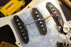 1988 Fender American Standard Stratocaster Graffiti Yellow ~Rare~