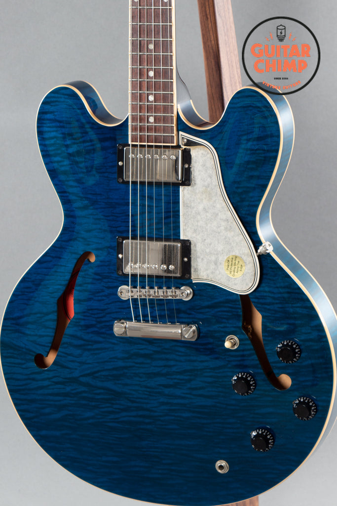 2008 Gibson ES-335 Dot Reissue Figured Beale Street Blue