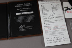 2016 Gibson Custom Shop Les Paul Custom Pro Transparent Green