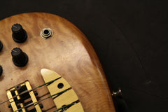 1995 Alembic Epic 5-String Bass Guitar Maple Quilt Top