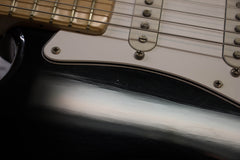 1974 Fender Stratocaster Custom Color Black ~Video Of Guitar~