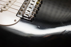 1974 Fender Stratocaster Custom Color Black ~Video Of Guitar~