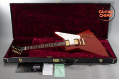 2008 Gibson Custom Shop ‘58 Reissue Explorer Mahogany Natural