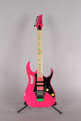 2017 Ibanez Jem 777 30th Anniversary Shocking Pink Electric Guitar -SUPER CLEAN-