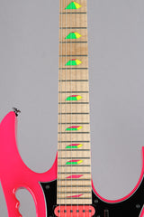 2017 Ibanez Jem 777 30th Anniversary Shocking Pink Electric Guitar -SUPER CLEAN-