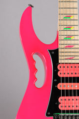 2017 Ibanez Jem 777 30th Anniversary Shocking Pink Electric Guitar -SUPER CLEAN-