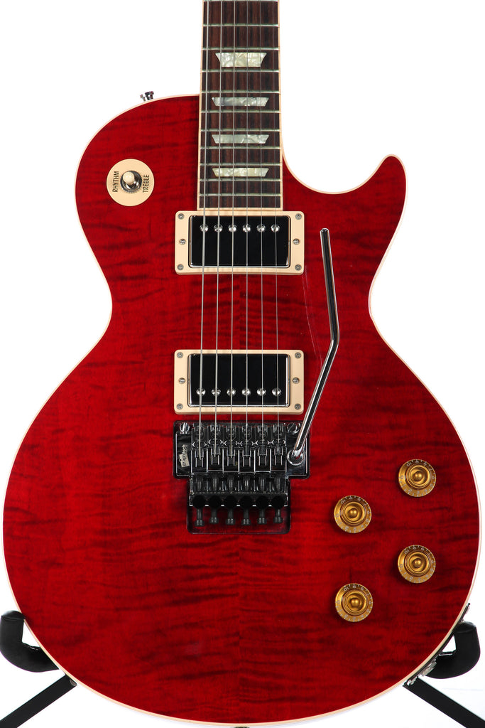 2015 Gibson Custom Shop Alex Lifeson Les Paul Axcess Royal Crimson -SUPER CLEAN-