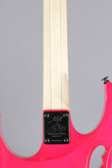 2017 Ibanez Jem 777 30th Anniversary Shocking Pink Electric Guitar -SUPER CLEAN-