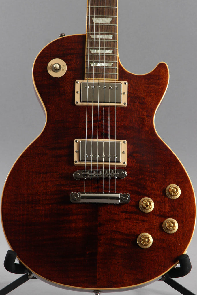 2008 Gibson Les Paul Standard Plus Rootbeer Burst Flame Top