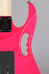 2017 Ibanez Jem 777 30th Anniversary Shocking Pink Electric Guitar -SUPER CLEAN-
