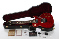 2015 Gibson Custom Shop Alex Lifeson Les Paul Axcess Royal Crimson -SUPER CLEAN-