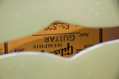 2018 Left Handed Gibson Memphis Limited Edition ES-339 VOS Olive Drab Green