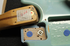 1996 Fender American Standard Stratocaster Daphne/Sonic Blue ~Rare~