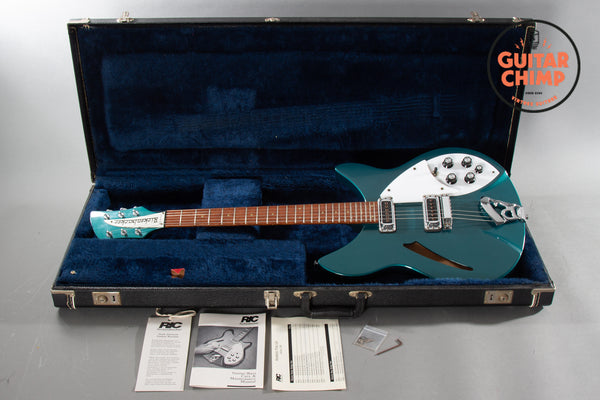 1994 Rickenbacker 330 Turquoise | Guitar Chimp