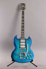 2013 Gibson Sg Deluxe Cobalt Blue Fade