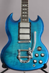 2013 Gibson Sg Deluxe Cobalt Blue Fade