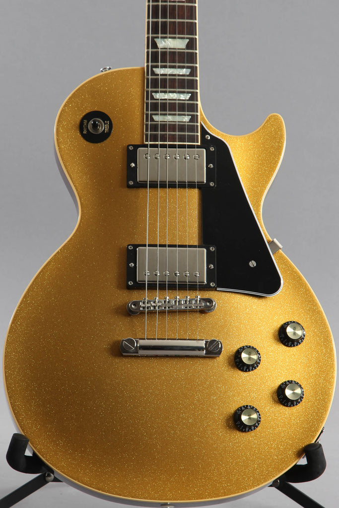 2019 Gibson Custom Shop Les Paul Standard Goldtop Gold Sparkle