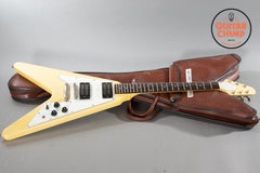 1983 Greco Super Real FV60 Flying V White