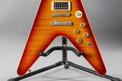 2008 Gibson Custom Shop Flying V Standard Figured Top Washed Cherry