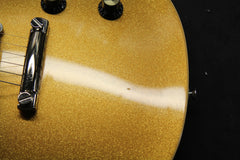 2019 Gibson Custom Shop Les Paul Standard Goldtop Gold Sparkle