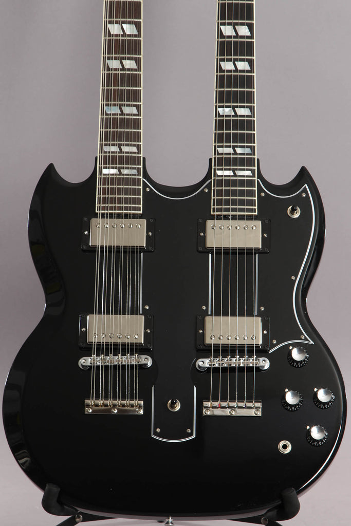 2015 Gibson Custom Shop EDS-1275 Sg Double Neck Electric Guitar Ebony