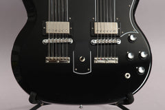2015 Gibson Custom Shop EDS-1275 Sg Double Neck Electric Guitar Ebony