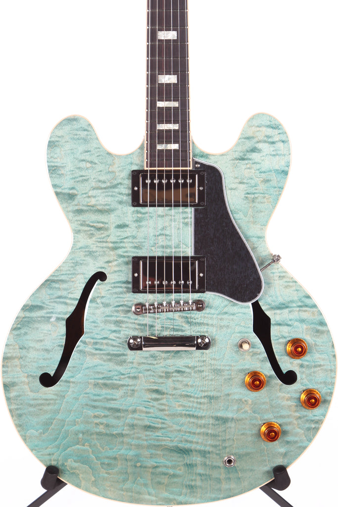2017 Gibson Memphis ES-335 Figured Turquois