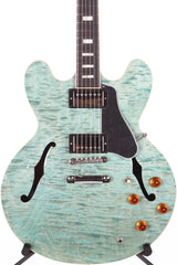 2017 Gibson Memphis ES-335 Figured Turquois