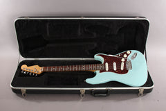 1996 Fender American Standard Stratocaster Daphne/Sonic Blue ~Rare~